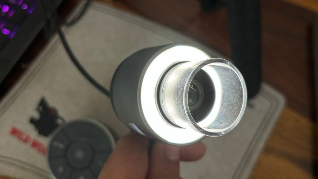5. BenQ Ideacam S1 Pro review macro mount