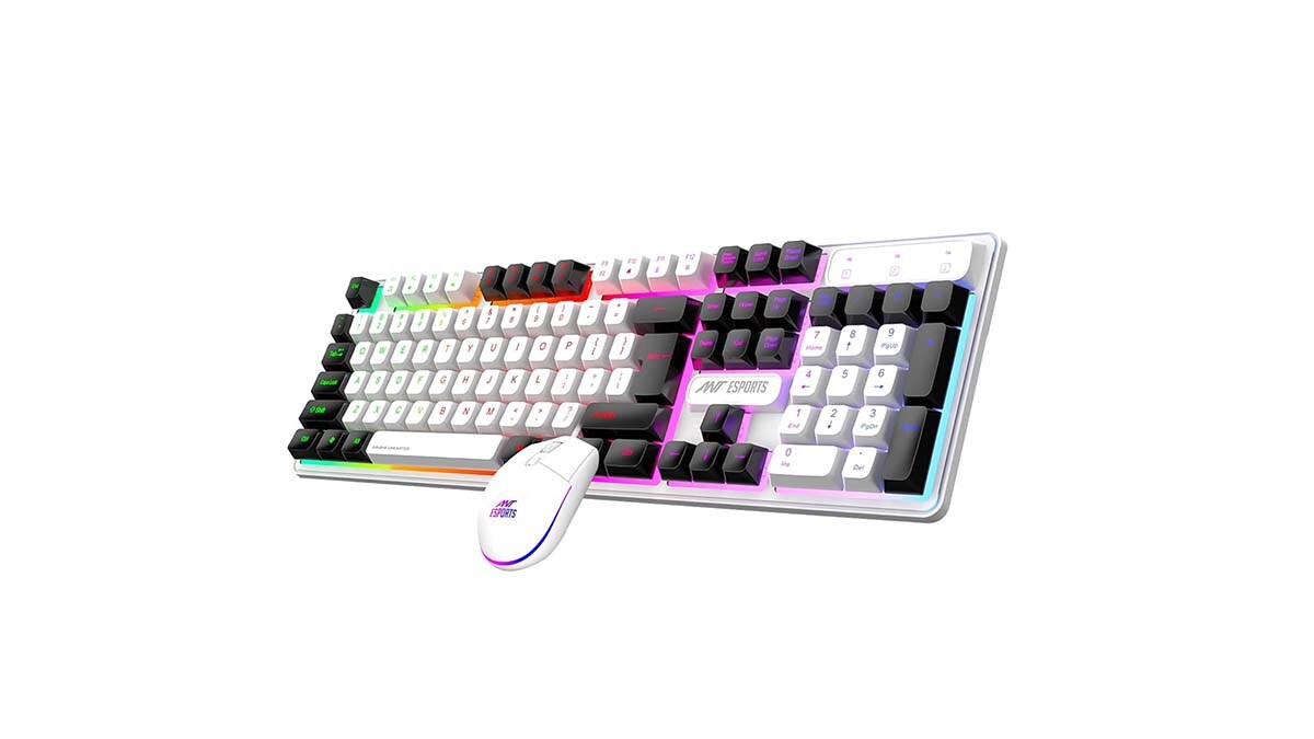 AntEsports KM1610 LED Keyboard and Mouse Combo 