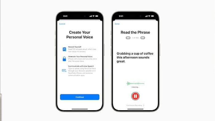 Apple Personal Voice