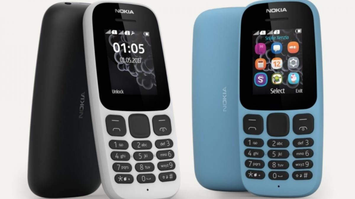 Nokia 106 4G, Nokia 105 with in-built UPI payment option launched in India,  price starts at Rs 1,299 - India Today