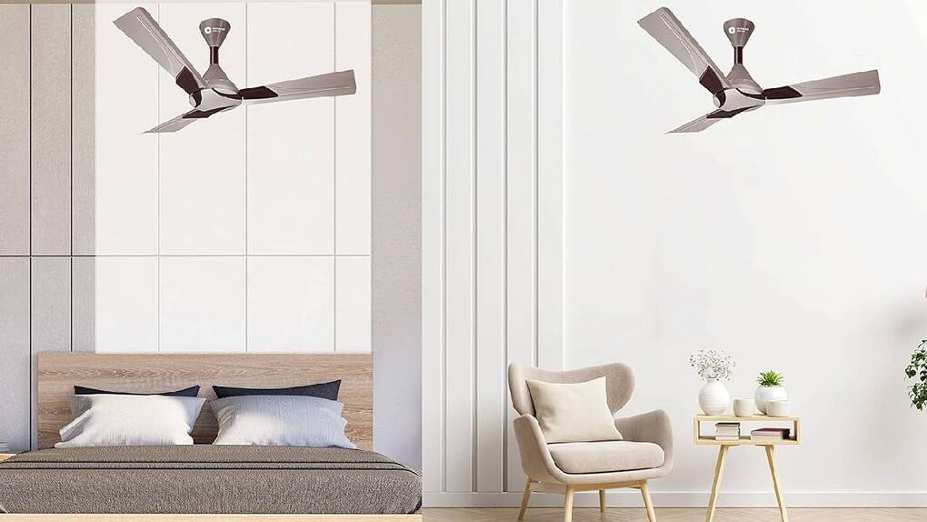 Remote controlled ceiling fan