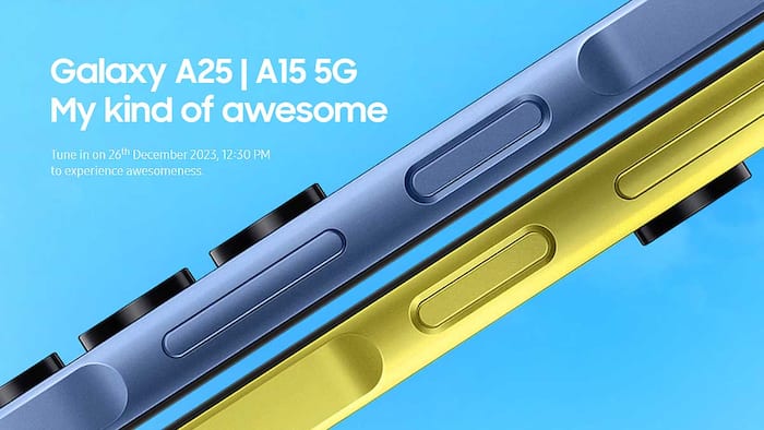 Samsung Galaxy A25 5G, A15 5G
