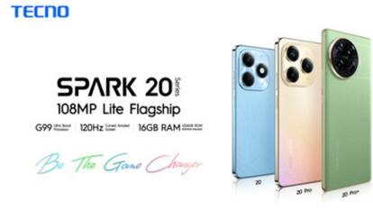 Tecno Spark 20 Pro+ फोन 108MP कैमरा के साथ होगा लॉन्च, फीचर्स हुए कंफर्म