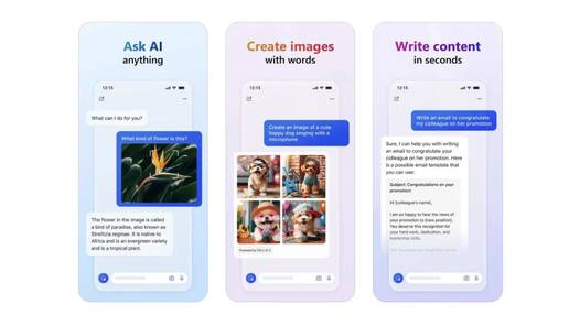 Microsoft Copilot AI assistant now available on iOS as standalone app