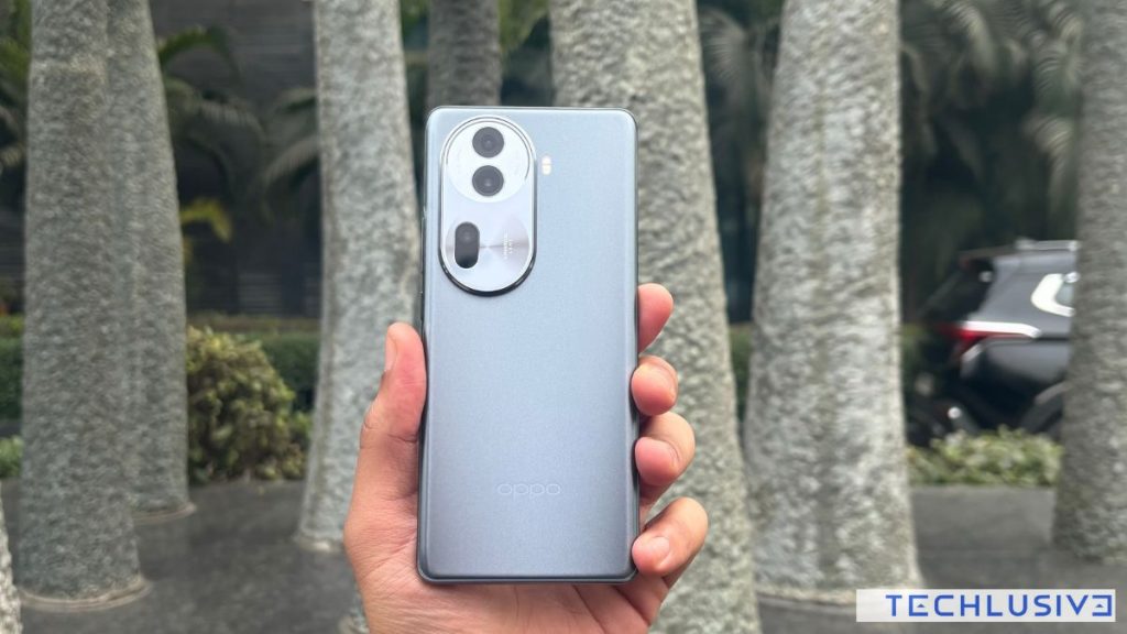 Image showing OPPO Reno11 Pro back and design