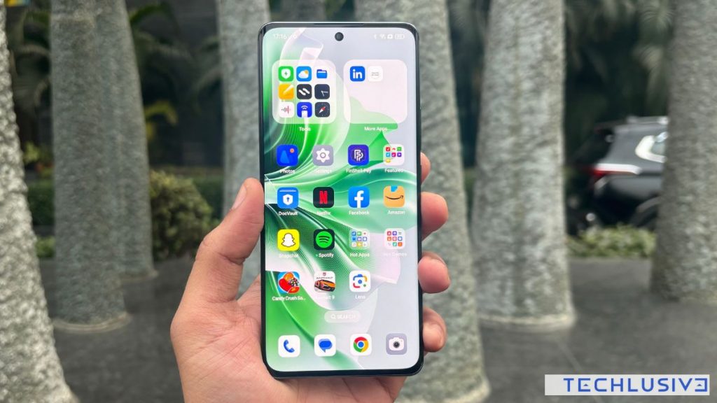 Image showing the phone's display