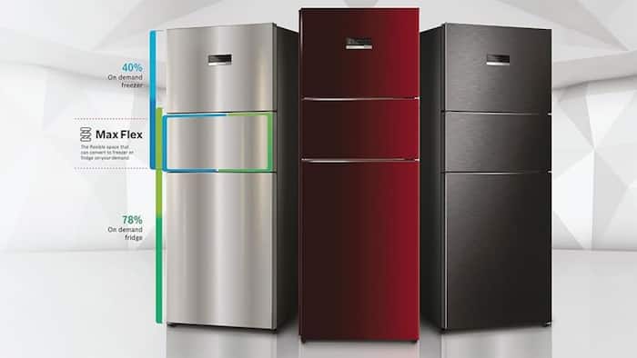 Bosch MaxFlex Convert 332L Inverter Frost Free Triple Door Refrigerator