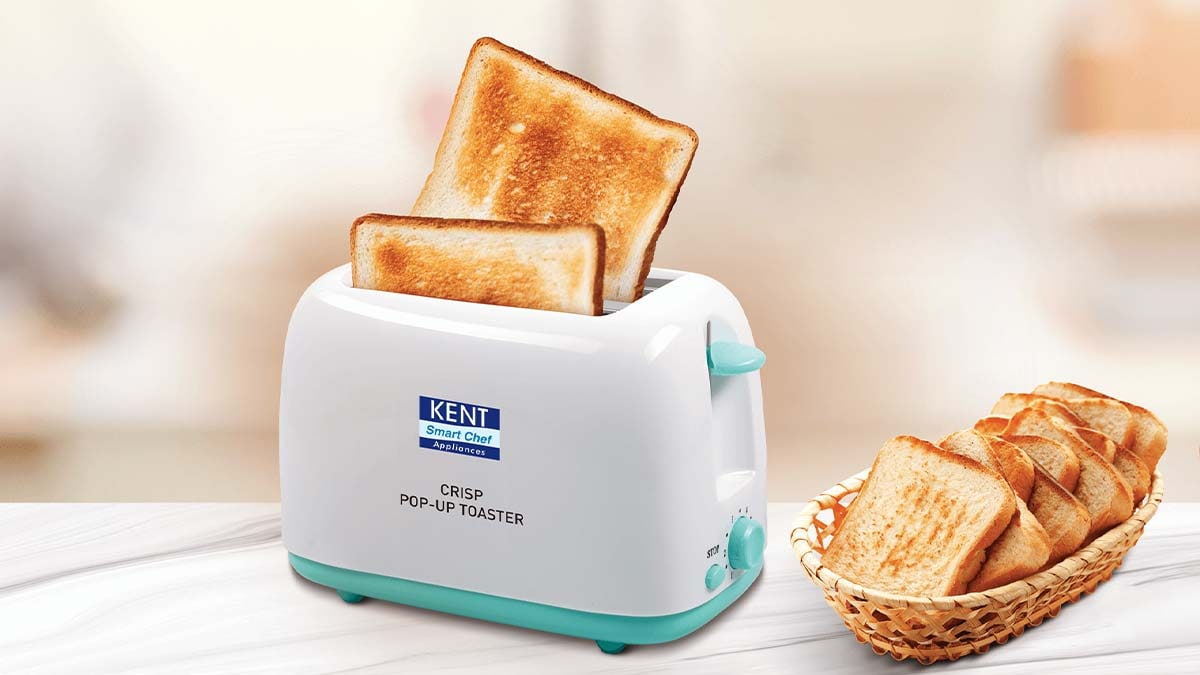 Pigeon 2 Slice Auto Pop up Toaster. A Smart Bread Toaster for Your