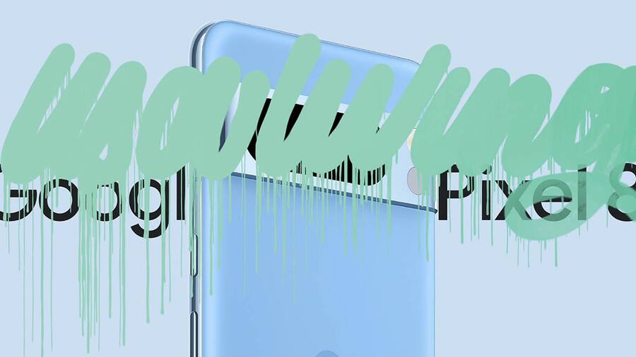 Brand new color of the Pixel 8 