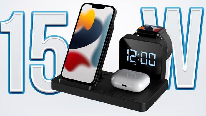 Portronics Bella 15W Wireless Charger