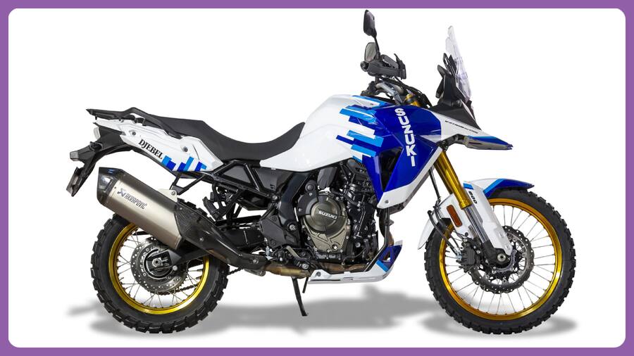 Suzuki ने नई ऑफ-रोड बाइक से उठाया पर्दा, शानदार लुक के साथ मिलेगा दमदार इंजन Suzuki V Strom 800DE Djebel