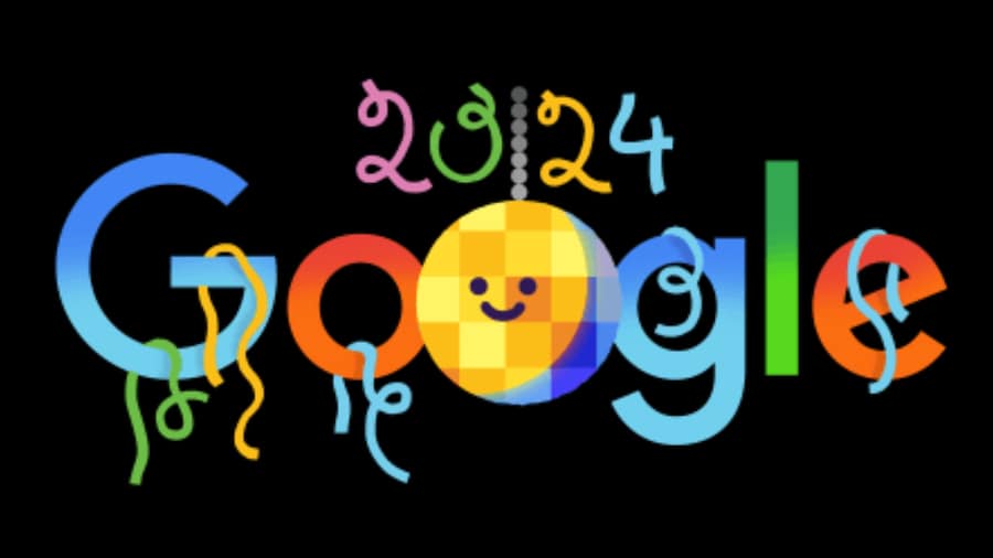 Happy New Year 2024: Google ने नए साल की खुशी में बनाया स्पेशल डूडल google (2)