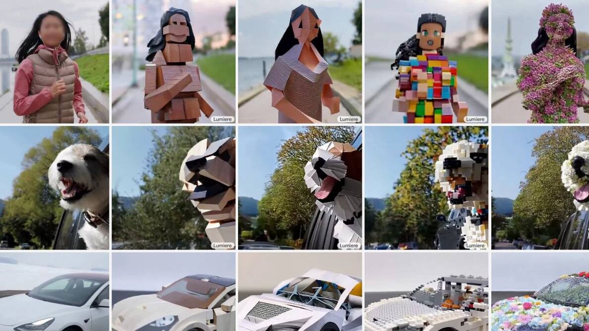 Google's new AI tool Lumiere can create videos from still photos