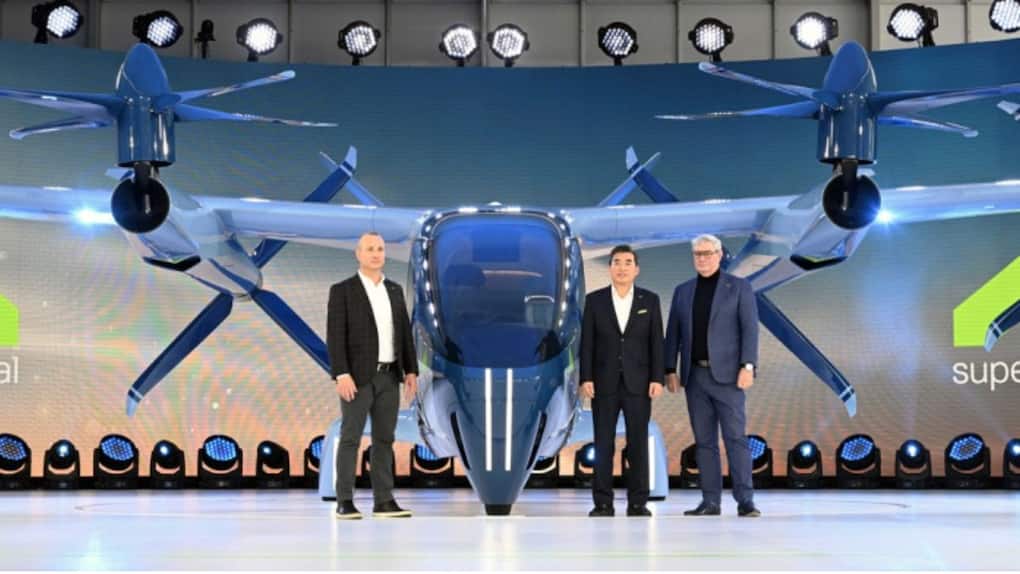 Hyundai Motor Group has unveiled the prototype of its new air taxi model at the global technology show ‘CES 2024’.