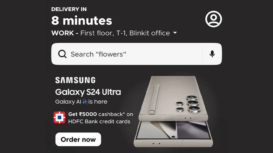 Now get Galaxy S24 in 10 minutes via Blinkit: Here's how to order samsung galaxy S24 blinkit