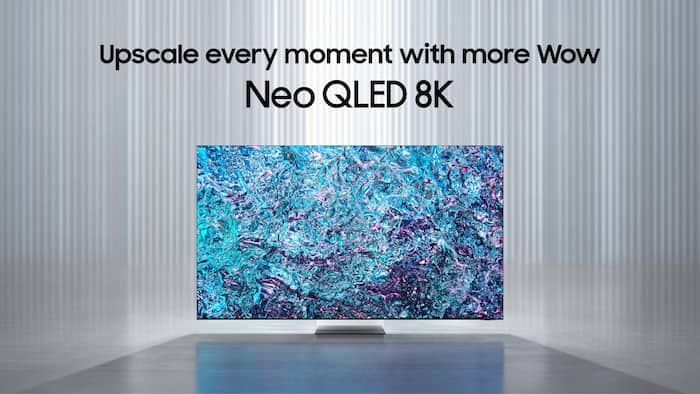 The flagship 2024 Neo QLED 8K TV incorporating the NQ8 AI Gen 3 AI processor.