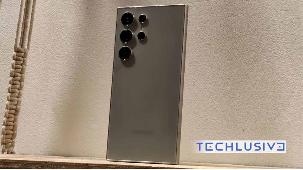A photo of the Samsung Galaxy S24 Ultra