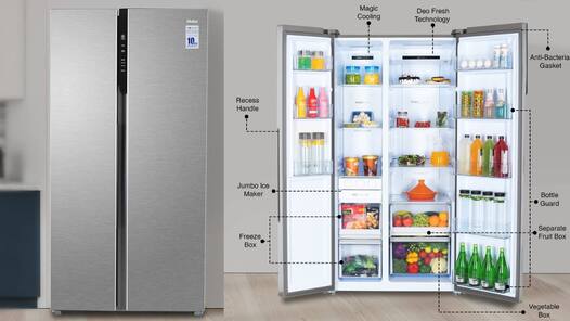Amazon Offer on Side by Side Fridge: लाखों की कीमत वाले फ्रिज आधी कीमत में खरीदें, घर को मिलेगा मॉर्डन लुक