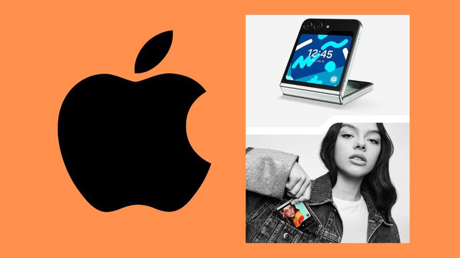 Apple देगा Samsung को कड़ी टक्कर, ला रहा Clamshell-Style फोल्डेबल फोन! Apple
