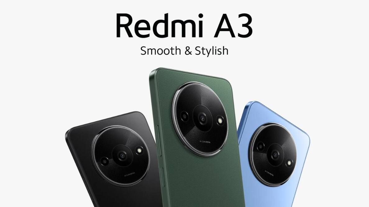 Redmi A3 की सेल आज से होगी शुरू, सस्ते में खरीदने का मौका