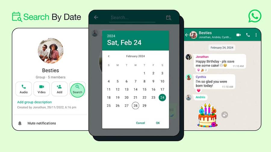 WhatsApp now lets you search messages by date: Here's how WhatsApp Search by date