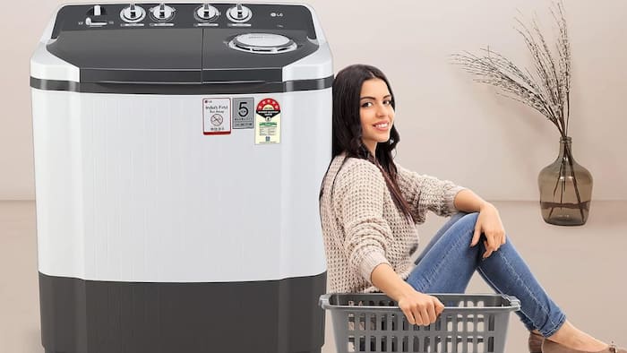 Amazon is offering discounts on semi-automatic washing machines.