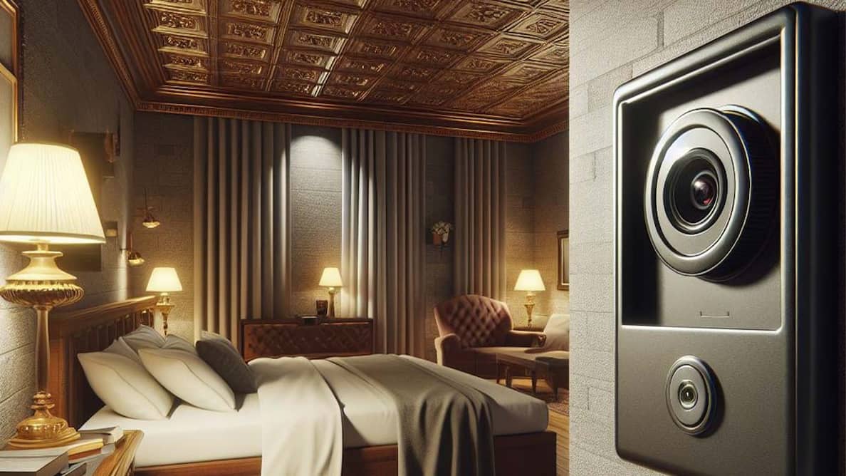 How to find hidden cameras in hotel room with your smartphone