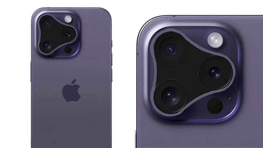 iPhone 16 Pro में मिलेगा अनोखा रेजर-स्टाइल कैमरा मॉड्यूल! तस्वीरें हुई लीक iPhone 16 Pro