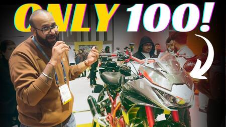 Only 100 of these Hero Karizma limited edition bikes will be made