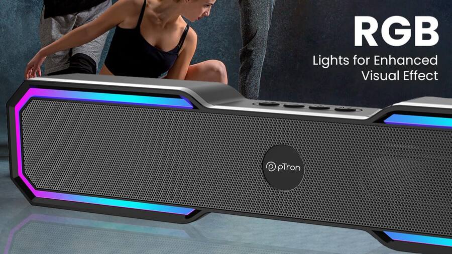 Amazon Offers: RGB लाइट वाले क्लासिक साउंडबार, 1500 से कम कीमत में खरीदने का मौका pTron