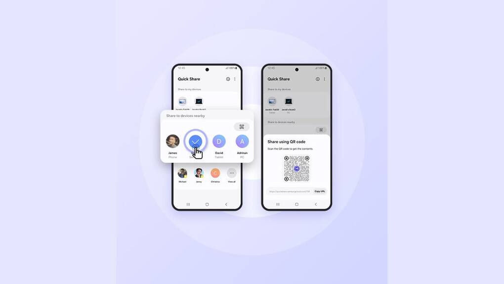 Google is now rolling out Quick Share to more devices.