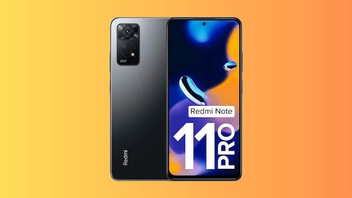 The Redmi Note 11 Pro 4G was launched in 2022 in India.