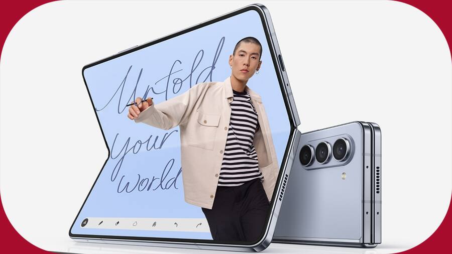 Samsung Galaxy Z Fold 6 की इमेज हुई लीक, प्रीमियम डिजाइन के साथ लेगा एंट्री samsung