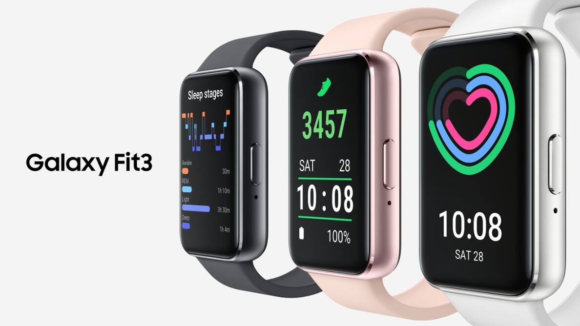 Samsung Galaxy Fit 3 fitness band debuts, offers 13-day battery life