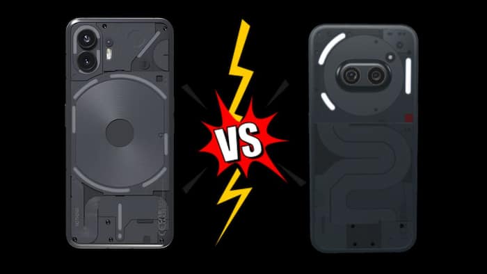 Nothing Phone 2 and Nothing phone 2a