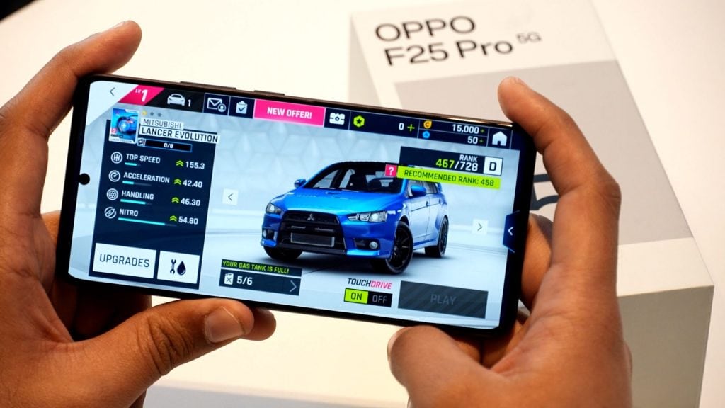 Image playing game on the phone