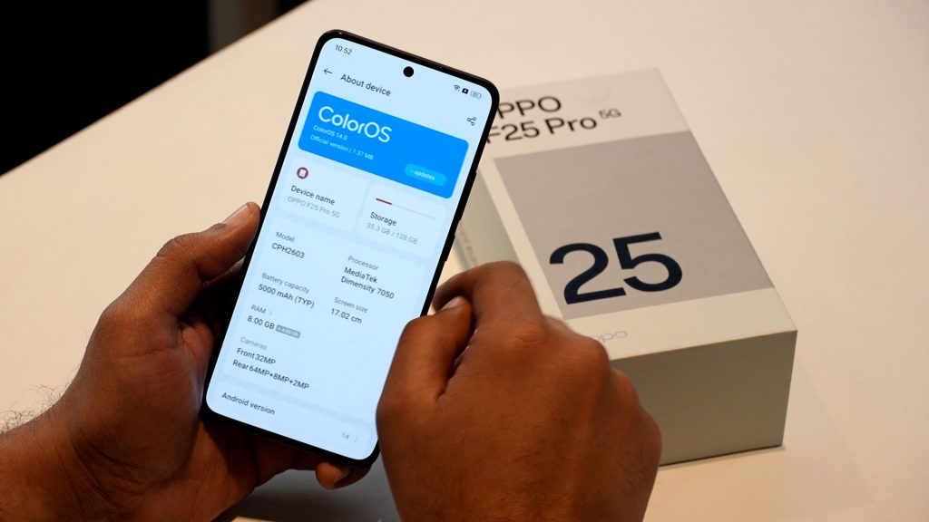 Image showing ColorOS