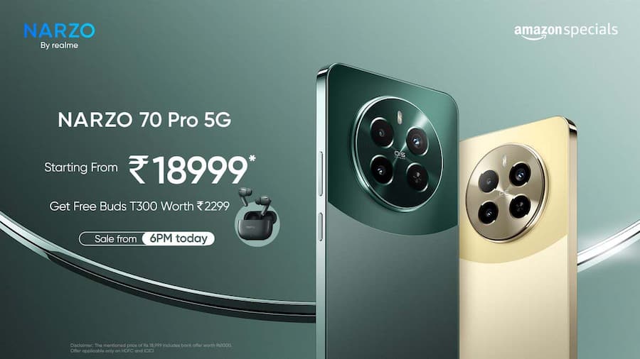 Realme Narzo 70 Pro 5G India price