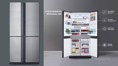 French Door Fridge on Amazon: लाखों की कीमत वाले फ्रेंच-डोर फ्रिज हुए सस्ते, आधी कीमत में लाएं घर