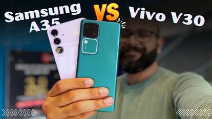 Samsung Galaxy A35 vs Vivo V30: Which is the best phone under Rs. 30,000