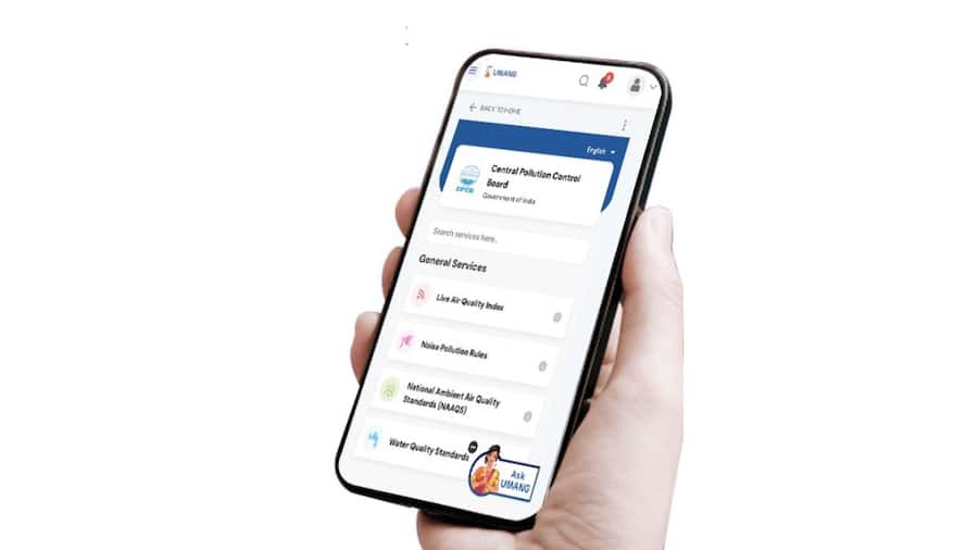 Umang app: How to check air quality index, noise pollution rules The Umang app is available on both Android phones and iPhones.