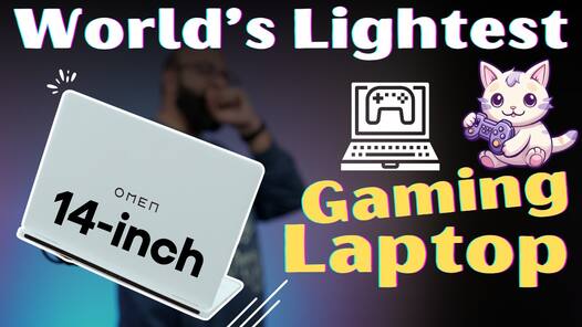 HP OMEN Transcend 14, world’s lightest gaming laptop reviewed