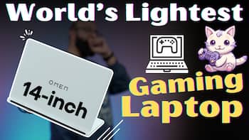 HP OMEN Transcend 14, world’s lightest gaming laptop reviewed