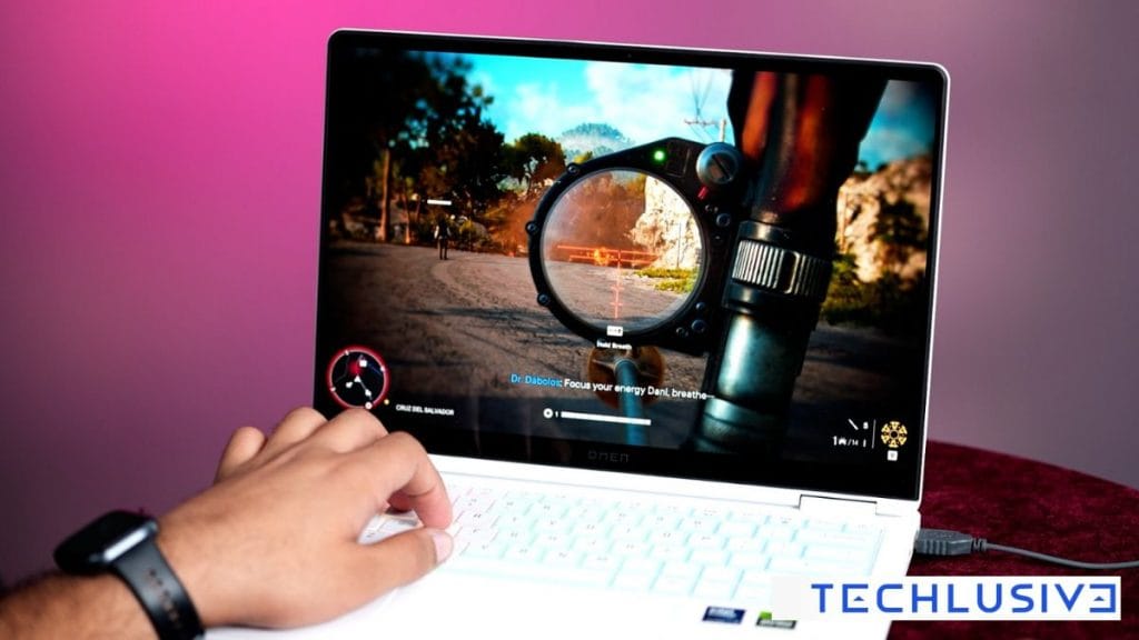 Image showing Farcry 6 game on laptop