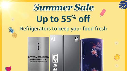 Amazon Offer on Single Door Fridge: फोन से भी सस्ते मिल रहे नए फ्रिज, कीमत 10,090 से शुरू