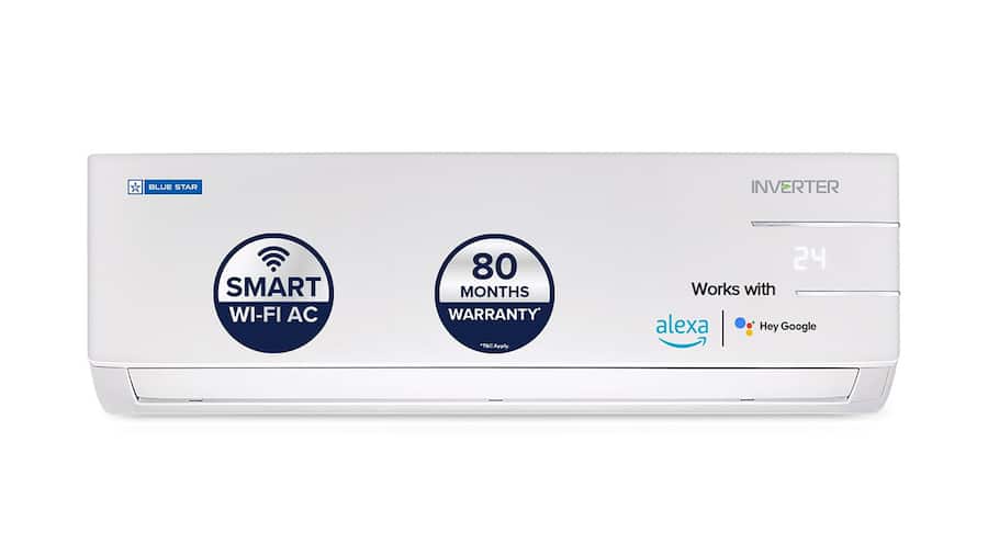 Blue Star 1.5 Ton 5 Star Smart AC  - Rs 44,990