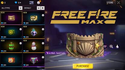 Free Fire Max की 5 सबसे बढ़िया ग्लू वॉल स्किन, कम डायमंड्स में खरीदें