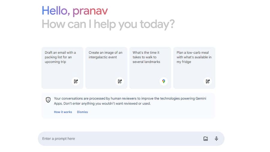 Gemini is always there to help
