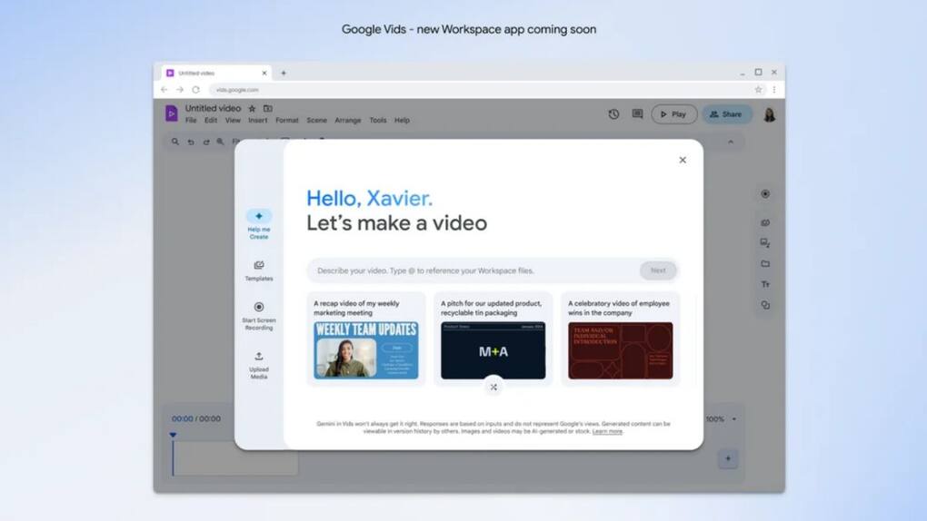 Google Vids 1