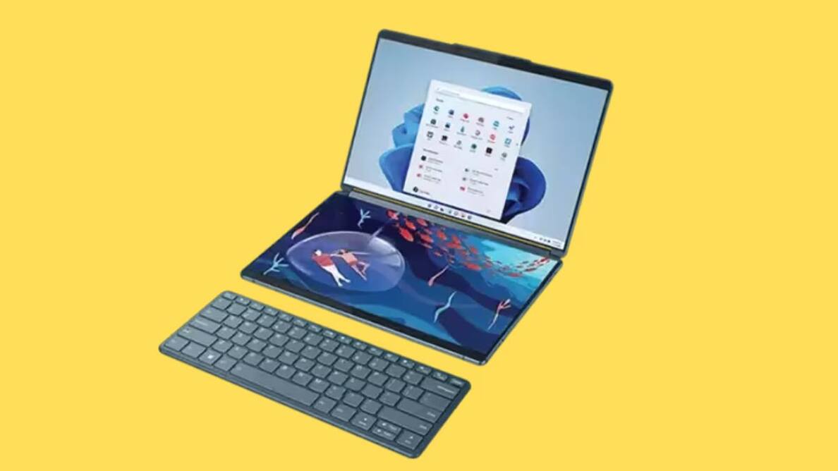 Amazon Offer: डुअल डिस्प्ले वाला अनोखा लैपटॉप Lenovo Yoga Book 9, सिर्फ 11 हजार से भी कम में लाएं घर